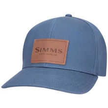 Бейсболка Simms Leather Patch Cap Dark Moon синяя (13214-418-00): Производитель Simms