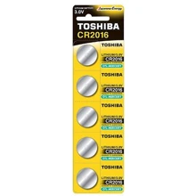 Toshiba CR-2016 bat(3B) Lithium 5шт (00152701): undefined undefined