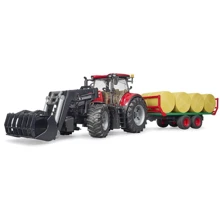 Автомодель Bruder Трактор Case IH Optum 300CVX із причепом для тюків (03198): Виробник Bruder