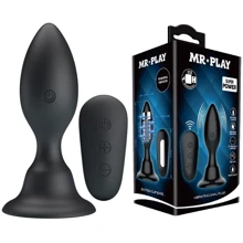 Анальний стимулятор з вібрацією MR PLAY - VIBRATING ANAL PLUG, BI-040076W-MR: Для кого унісекс
