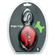Поводок-рулетка Flamingo Dogx2GO Belt Glassy S для собак до 12 кг светоотражающая лента 2 м красный: Тип шнура Лента