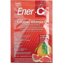 Ener-C Vitamin C, Mandarine Grapefruit, 1000 mg, 1 sachet 0.3 oz (9.4 g) (EC041): Форма выпуска Порошок