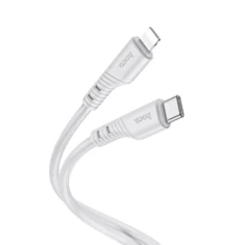 Кабель Hoco Cable USB-C to Lightning X97 Crystal 20W 1m Light Gray: Тип USB-C - Lightning