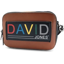 Женская сумка кросс боди David Jones коричневая (7771685): Пол Женский