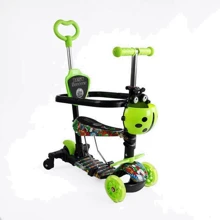 Самокат 5в1 Best Scooter (LS-72300): Количество колес 3