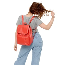 Жіночий рюкзак Sambag Loft BQN червоний (22320017): Стать Женский