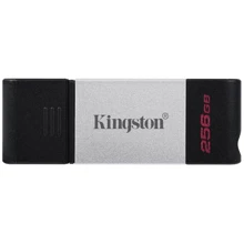 USB-флешка Kingston 256GB DataTraveler 80 Type-C Black (DT80/256GB): Стандарт USB USB 3.2