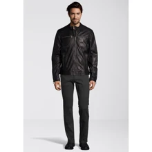 Шкіряна куртка Bruno Banani 69891855 52-54 чорна демісезон: Вид куртки