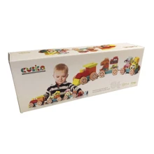 Поезд c машинками Cubika (13999): Тип прочее