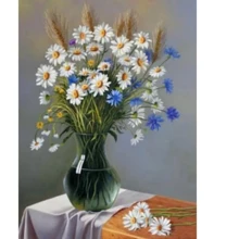 Картина за номерами Josef Otten Ромашки у вазі 40х50 см (3152RA_O): Виробник Josef Otten
