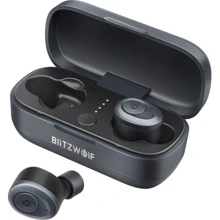 Наушники BlitzWolf FYE4 Black: Тип конструкции вакуумные