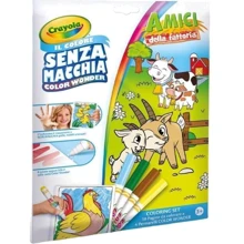 Раскраска Crayola Color Wonder Животные 18 страниц (75-2817): Производитель Crayola