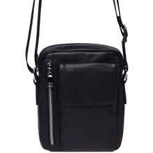 Мужская сумка через плечо Ricco Grande черная (K16426-black): Пол Мужской