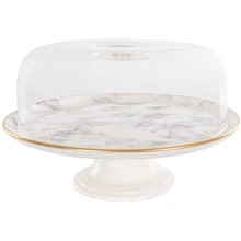 Тортівниця Alba ceramics Marble з кришкою 30 см (769-024): Виробник Alba ceramics