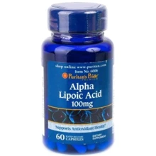 Puritan's Pride Alpha Lipoic Acid 100 mg 60 Capsules: Тип Альфа-ліпоєва кислота