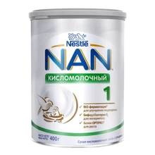 Детская смесь Nestle NAN 1 Кисломолочный с рождения 400 г (1000009): Тип Смеси молочные
