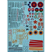 Декаль Begemot для вертолета Ми-24В/ВП/К/Р (BD48042): Производитель Begemot