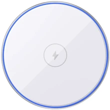 Зарядное устройство WIWU Wireless Charger Power Air Series 15W Wi-W012 White for iPhone 16 I 15 I 14 I 13 I 12 series: Особенности Быстрая зарядка