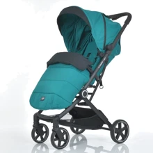 Коляска детская EL CAMINO ME 1099 LYRA Sea green Зеленый черная рама (ME 1099 Sea Green): Тип коляски Прогулочная