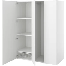 Шкаф с 3 дверцами ІКЕА PLATSA 140х57х181 см (194.243.39): undefined undefined