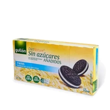 Печенье GULLON Diet Nature Twins без сахара какао с ванильным кремом, 210 г: Вес нетто 210 г