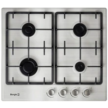 Варильна поверхня газова Borgio 6721-17 FFD (INOX): Розташування панелі фронтальне