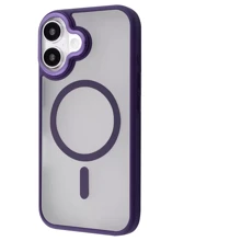 Чехол для iPhone Proove Essence Case with Magnetic Ring Deep Purple for iPhone 16: Цвет фиолетовый