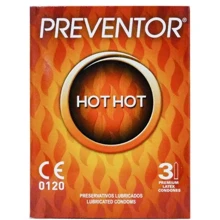 Презервативи Preventor Hot Hot, 3 шт.: Тип Класичні