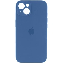 Чехол для iPhone Mobile Case Silicone Case Full Camera Protective Blue Jay for iPhone 15: Цвет синий