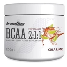 Аминокислота для спорта IronFlex Nutrition BCAA Performance 2-1-1 200 g /40 servings/ Cola Lime: Вкус Лайм, Кола