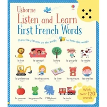Listen and Learn First French Words / Интерактивная книга Слушай и учись Французские слова: Производитель Usborne