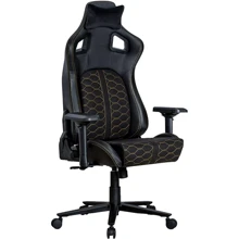 Геймерское кресло Cyberlux Hermes Fabric Black Gold (арт. GM-403 B): undefined undefined