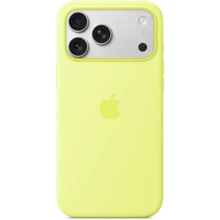 Чохол для iPhone Apple iPhone 17 Pro Max Silicone Case з MagSafe - Neon Yellow (MGFM4): Колір жовтий