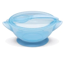 Набір для годування Nuvita Cool дорожній 6м+ блакитний (NV1421COOLBLUE): Матеріал пластик