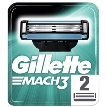 Gillette Mach 3 Сменные кассеты для бритья 2 шт.: Вид Сменные кассеты