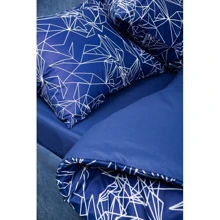 Простирадло SoundSleep Abstract синя 200x220 см (93120968): Тип простирадло
