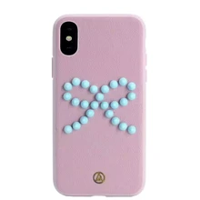 Чехол для iPhone Luna Aristo Prima Donna Periwinkle Pink (LA-IPXBOW-PNK) for iPhone X/iPhone Xs: Цвет розовый