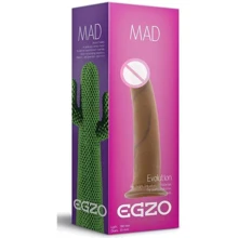 Фаллоимитатор на присоске Egzo G1060 18x3.5 см: Назначение Вагинальные