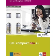 DaF kompakt neu A1: Kurs-und Übungsbuch mit Audios: Виробник Klett