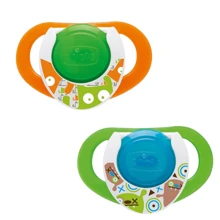 Пустышка Chicco Physio, латекс, 12 м+ (2шт) (72924.41): undefined undefined