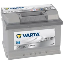 Varta 6СТ-61 Silver Dynamic (D21): Ємність, Ач 61