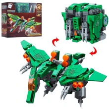 Конструктор Qman Cube of Beasts 3 в 1 Лорд Птерозавр 149 деталей (41222): Виробник Qman