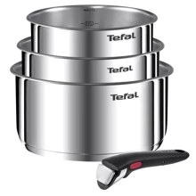Набор посуды Tefal Ingenio Emotion 4 предмета L8964S55: Материал корпуса нержавеющая cталь