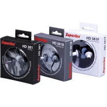 Наушники Superlux HD381 SET (381+B+F): Тип конструкции вакуумные