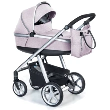 Универсальная коляска 2 в 1 Espiro Next Melange 08 Pink Walk: Тип коляски универсальная коляска (2-в-1)