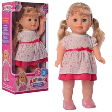 Кукла LimoToy Даринка интерактивная 41см (M 5446-1 UA): Возраст от 3 лет