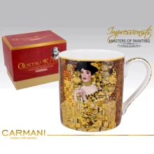 Кухоль Carmani порцеляновий Г. Клімт Адель Блох-Бауер 380 ml (532-2205): Виробник Carmani