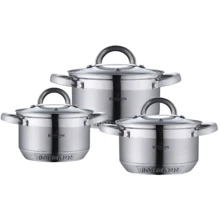 Bohmann 6 предметов 2.8л/3.9л/5л (0715-BH): Материал корпуса нержавеющая сталь