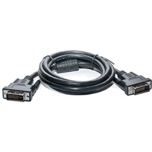 Кабель и переходник REAL-EL DVI to DVI 24+1pin 1.8m Pro black (EL123500038): Тип кабель