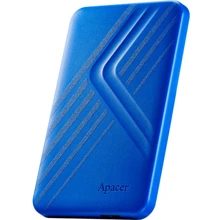 Внешний жесткий диск Apacer AC236 1 TB Blue (AP1TBAC236U-1): Размеры, мм 128.5х79.4х10.8
